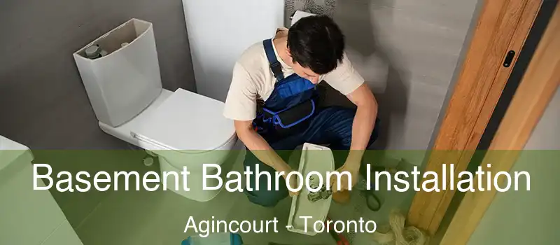  Basement Bathroom Installation Agincourt - Toronto