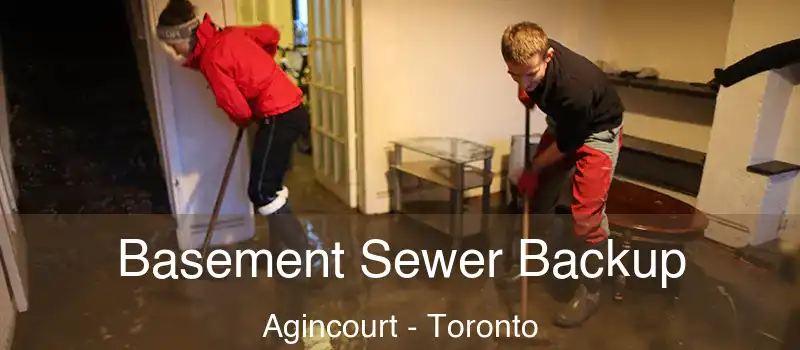  Basement Sewer Backup Agincourt - Toronto