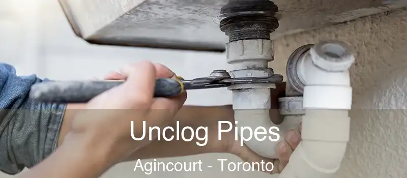  Unclog Pipes Agincourt - Toronto